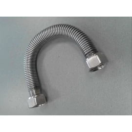 VÍZFLEX GIG. 3/4"-3/4" BB ROZSDAMENTES BORDÁSCSŐ 20CM-40CM