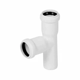 PVC PP Fehér T-idom 32/32x90°