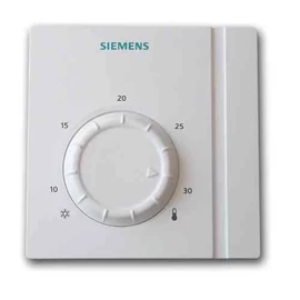 SZOBATERMOSZTÁT RAA21 SIEMENS
