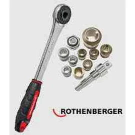 Rothenberger cafnikulcs hajtókarral 3/8"-1"