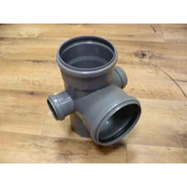 PVC T-IDOM 90°  110/110/50/50