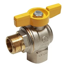 GOLYÓSCSAP   1" KB GÁZ - SAROK