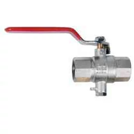 SIEMENS HŐMENNYISÉGMÉRHÖZ 1/2" GÖMBCSAP FURATTAL