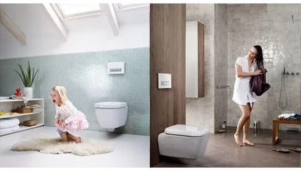 Geberit DuoFresh WC tartály- beépített szagelszívóval