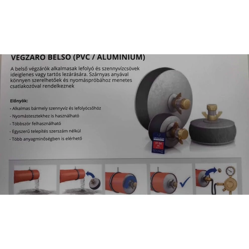 GUMI/PVC BELSŐ VÉGZÁRÓ 118-142