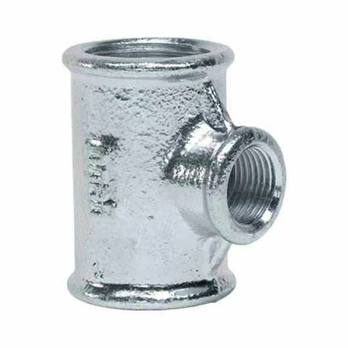 Horganyzott t-idom szükített 1/2"-3/4"-1/2"