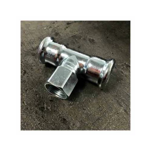 Szénacél press 28-3/4"-28 BM T-idom