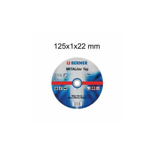 SA:VÁGÓKORONG 125x1,0 (BERNER)