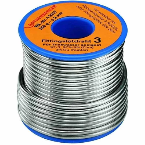 Rothenberger forraszó cin 250gr/2mm