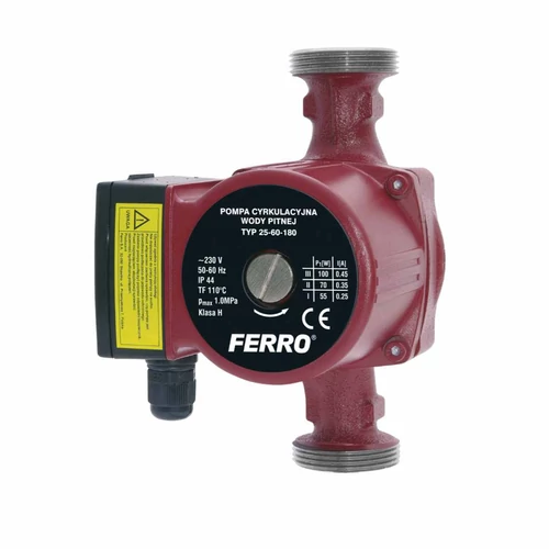 SZIVATTYÚ 25/6 180MM FERRO