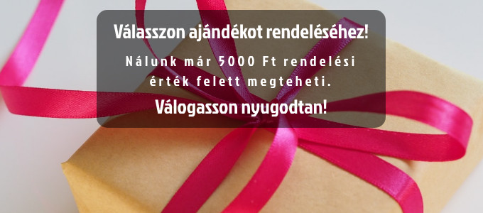 Válasszon ajándékot rendeléséhez!